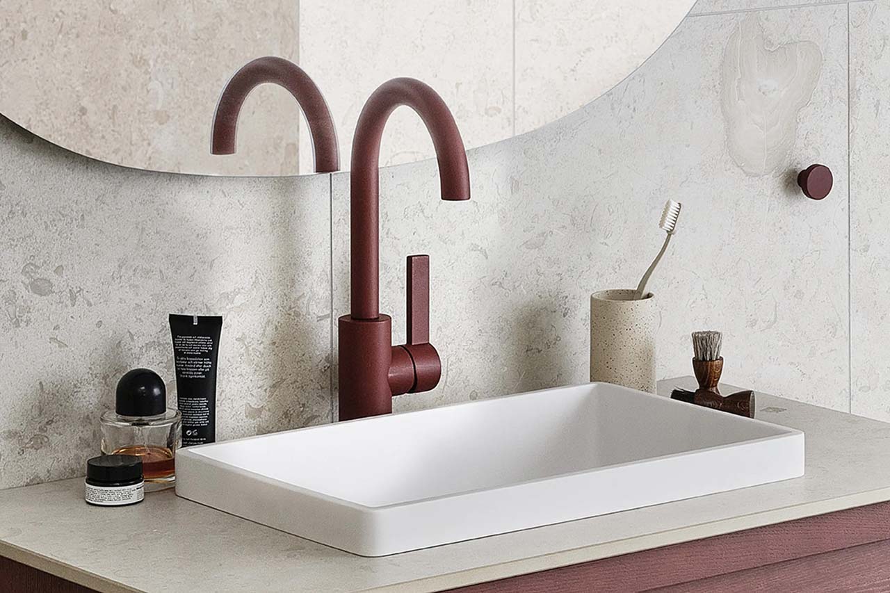 Toniton röd blandare